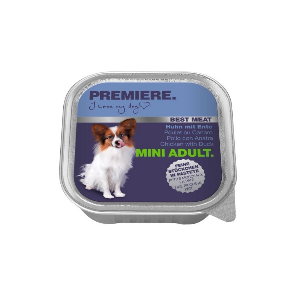 Premiere Best Meat Adult piletina i patka, 100 g ALU-pak slika 1