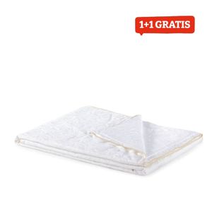 Ljetni svileni pokrivač Vitapur Victoria's Silk Summer white 200x200 cm 1+1 GRATIS