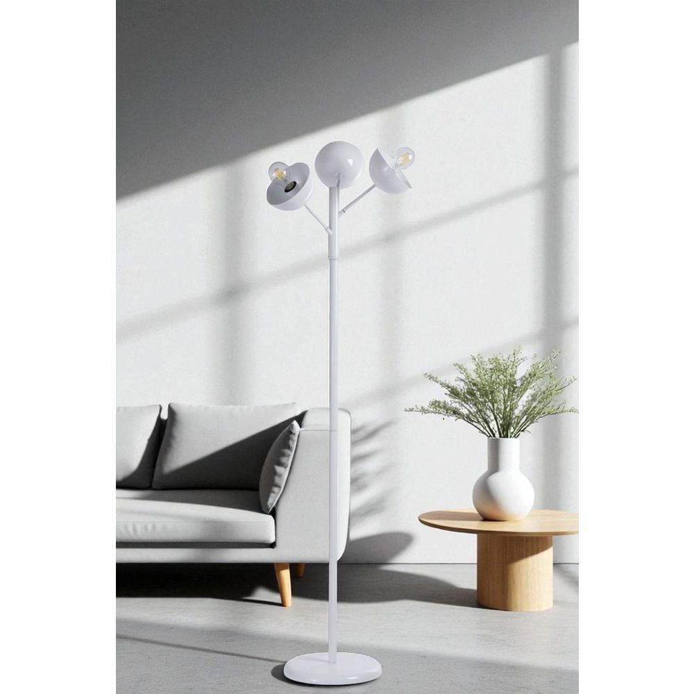 Opviq Podna lampa 418, bijela slika 1