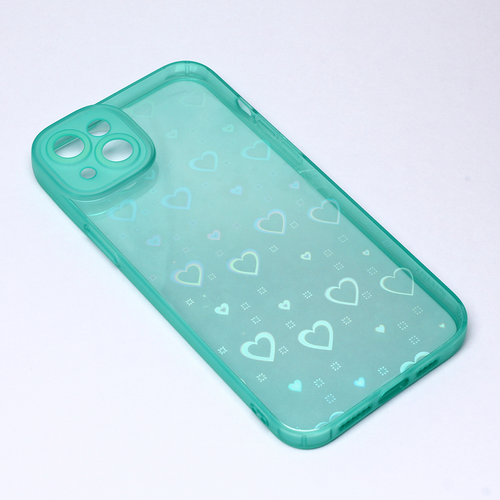 Maska Heart Color IMD za iPhone 14 Plus 6.7 mint slika 1