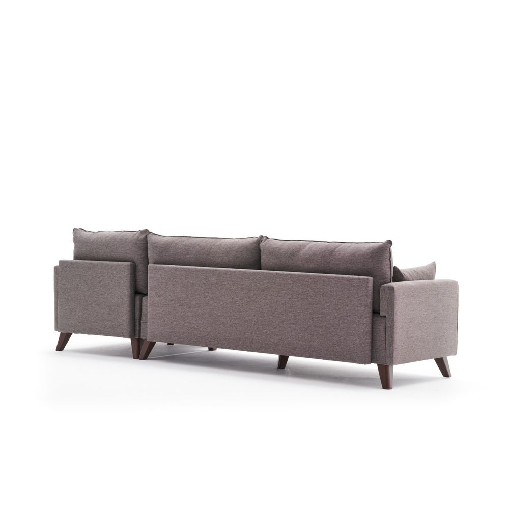 Bella Ugaona Sofa Desna - Smeđa slika 7