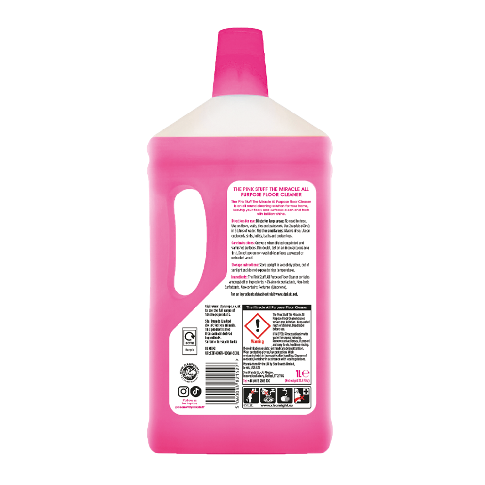 THE PINK STUFF Višenamjensko sredstvo za čišćenje podova 1l slika 2