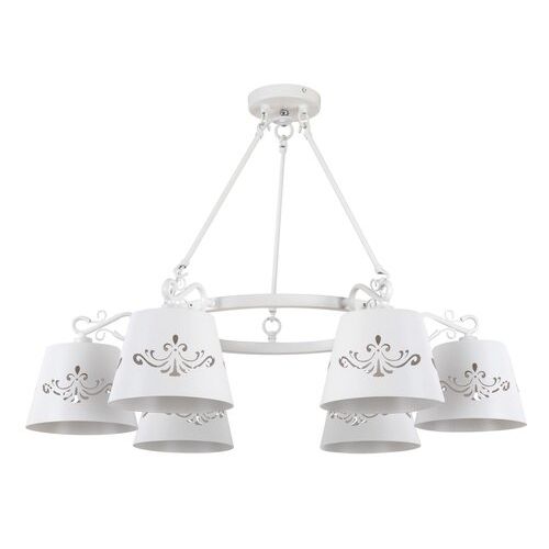 Rabalux Anna pendantik lamp E14 6x40W,bela slika 1