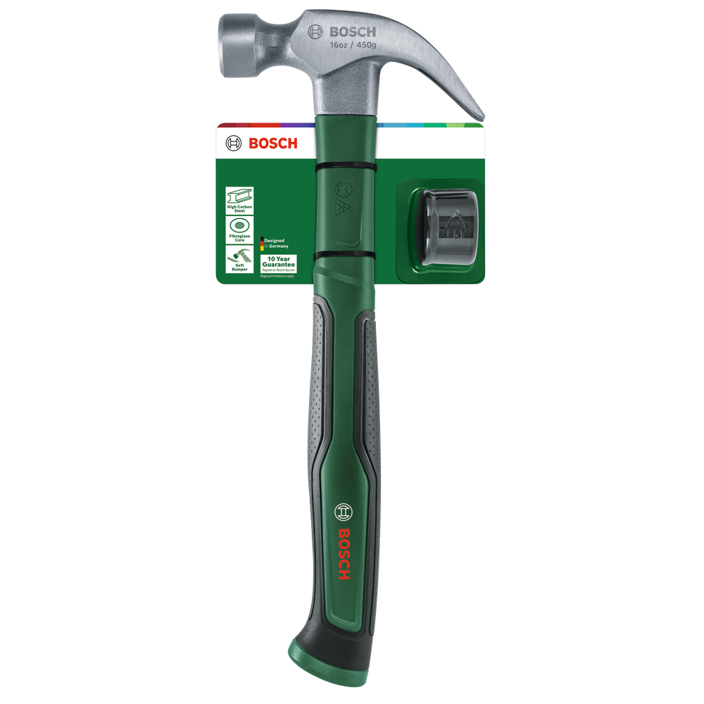 Bosch čekić s kandžom 450 g / 16 oz + mekani odbojnik slika 2