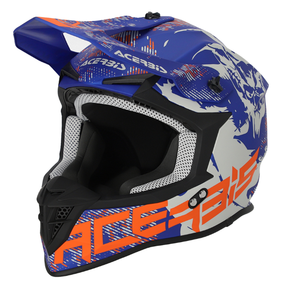 Zatvorena - full face off road kaciga za motor S vel. Acerbis Linear 2206 - SP slika 1