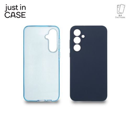 2u1 Extra case MIX paket maski za telefon Samsung Galaxy A55 PLAVI slika 1