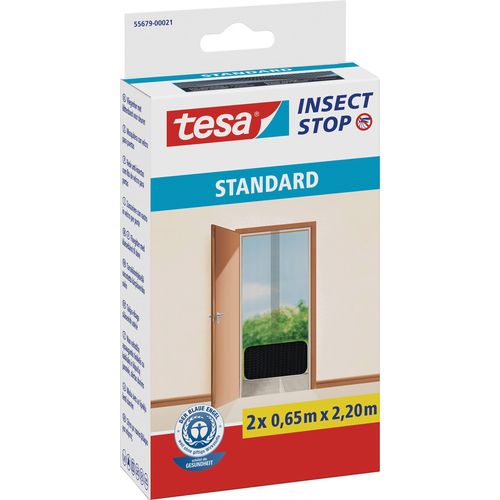 tesa  STANDARD  55679-00021-03    mreža protiv insekata za vrata    (Š x V) 650 mm x 2200 mm  antracitna boja  1 St. slika 3