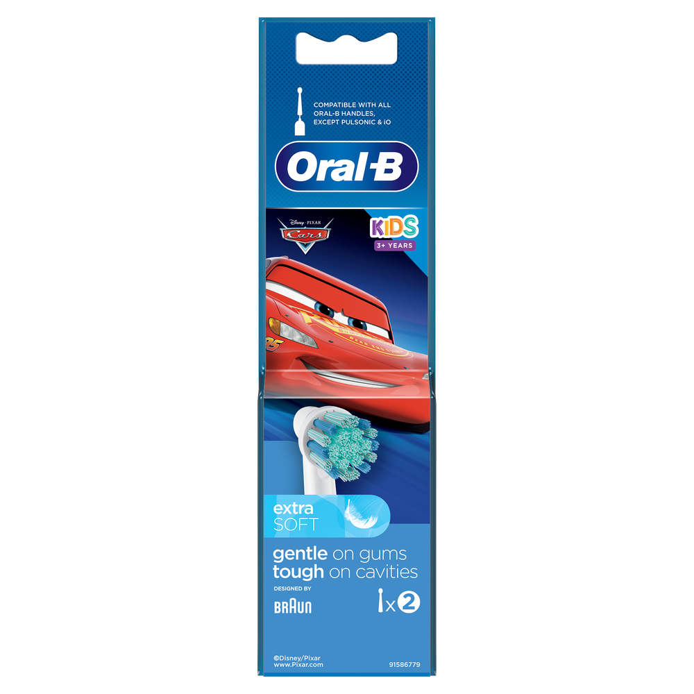 Oral-B Zamjenska glava za četkicu EB10 - 2 komada Princess/Cars/Mickey slika 3