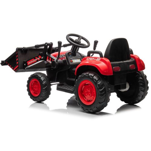 Traktor s utovarivačem BLAZIN crveni - traktor na akumulator slika 3