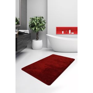 Havai - Red (80 x 140) Red Acrylic Bathmat
