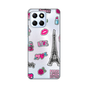 Torbica Silikonska Print Skin za Honor X6 Love Paris