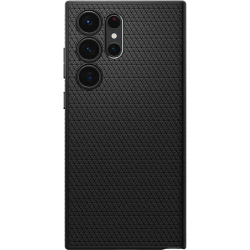 Spigen – Liquid Air za Samsung Galaxy S23 Ultra – mat crna slika 1