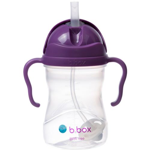 b.box Sippy cup bočica sa slamkom -  grape slika 3