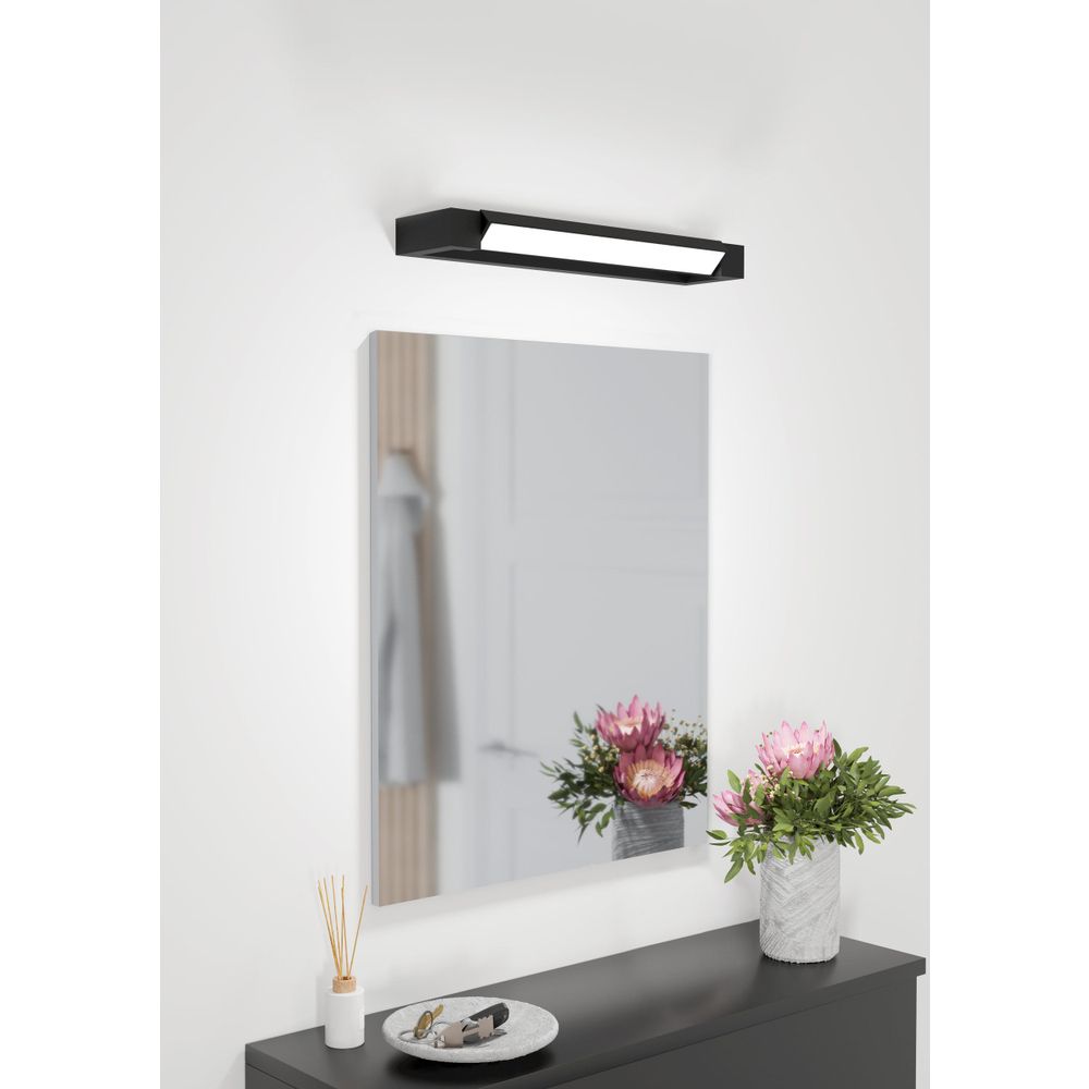 Eglo zidna/1, led, 8,9w, ip44, crno/bijela "gemiliana" slika 2