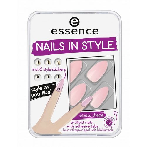 essence nails in style umjetni nokti 03 03 Pink Is Perfect slika 1