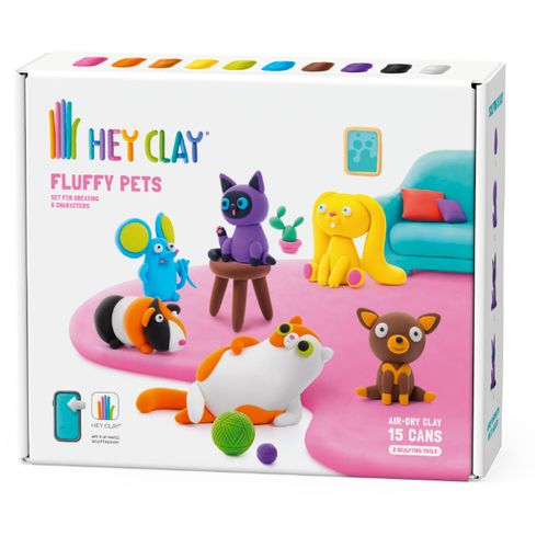 Hey Clay Glina Fluffy Pets - 15 cans - 26055 slika 1