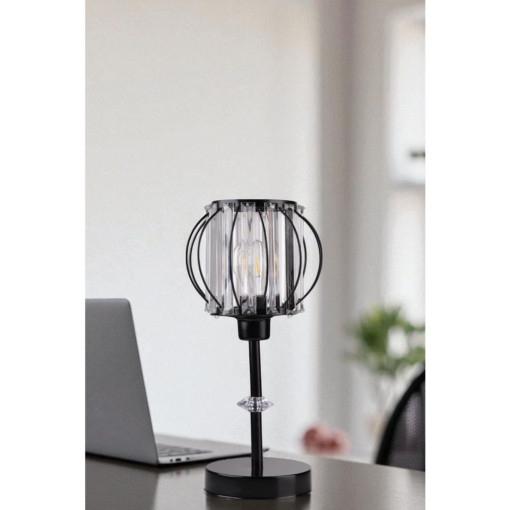 Opviq Stolna lampa 571, Crna slika 1