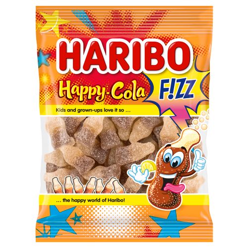 Haribo gumeni  bomboni Happy cola fizz 100g slika 1