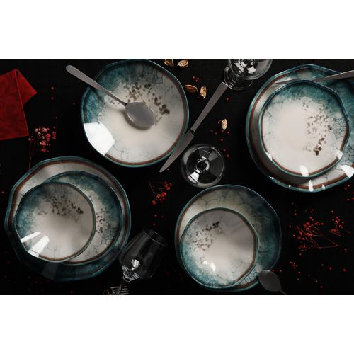 Hermia Concept Porculanski set pribora za jelo LILY, 24 dijelni, GBSNES24Y4R1341 slika 4