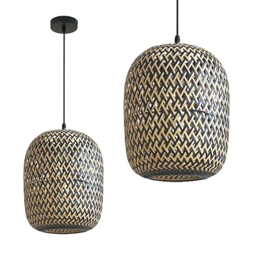 LAMPA SUFITOWA WISZĄCA BOHO BAMBOO APP1542-1CP slika 5