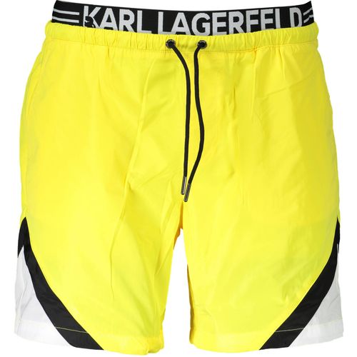 KARL LAGERFELD BEACHWEAR COSTUME PARTS UNDER MAN YELLOW slika 1