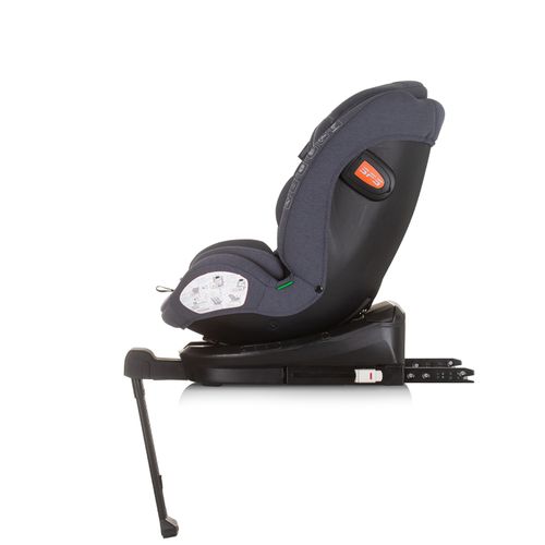 Chipolino autosjedalica I-SIZE 40-150 cm ISOFIX 360 "TOURINO" granite slika 4