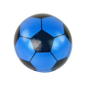 Gumena lopta - plavo-crna - 23 cm