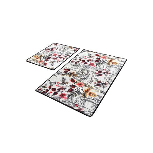 Bundy Multicolor Bathmat Set (2 Pieces) slika 2