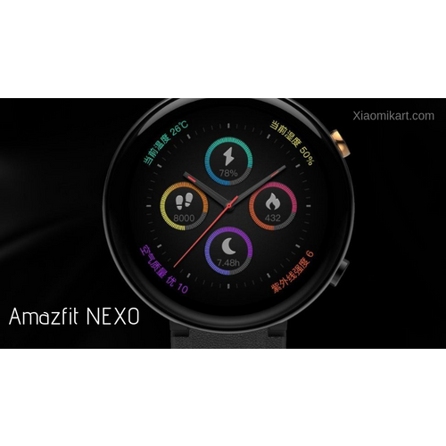 Xiaomi Pametni sat AMAZFIT Nexo, eSIM, crni slika 13