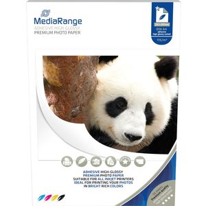 MediaRange FOTO PAPIR/NALJEPNICA A4 50kom 115g SJAJNA za InkJet pisače , MRINK119
