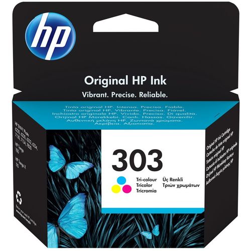 Tinta HP 303 Tri-colour Ink Cartridge, T6N01AE#UUS slika 1