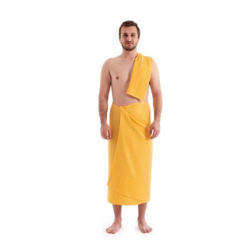 Muslin - Yellow Yellow Towel Set (2 Pieces) slika 3