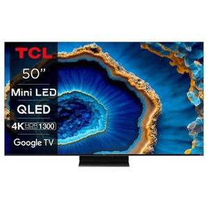 TCL 50"C805 QD-Mini LED 4K TV Google TV