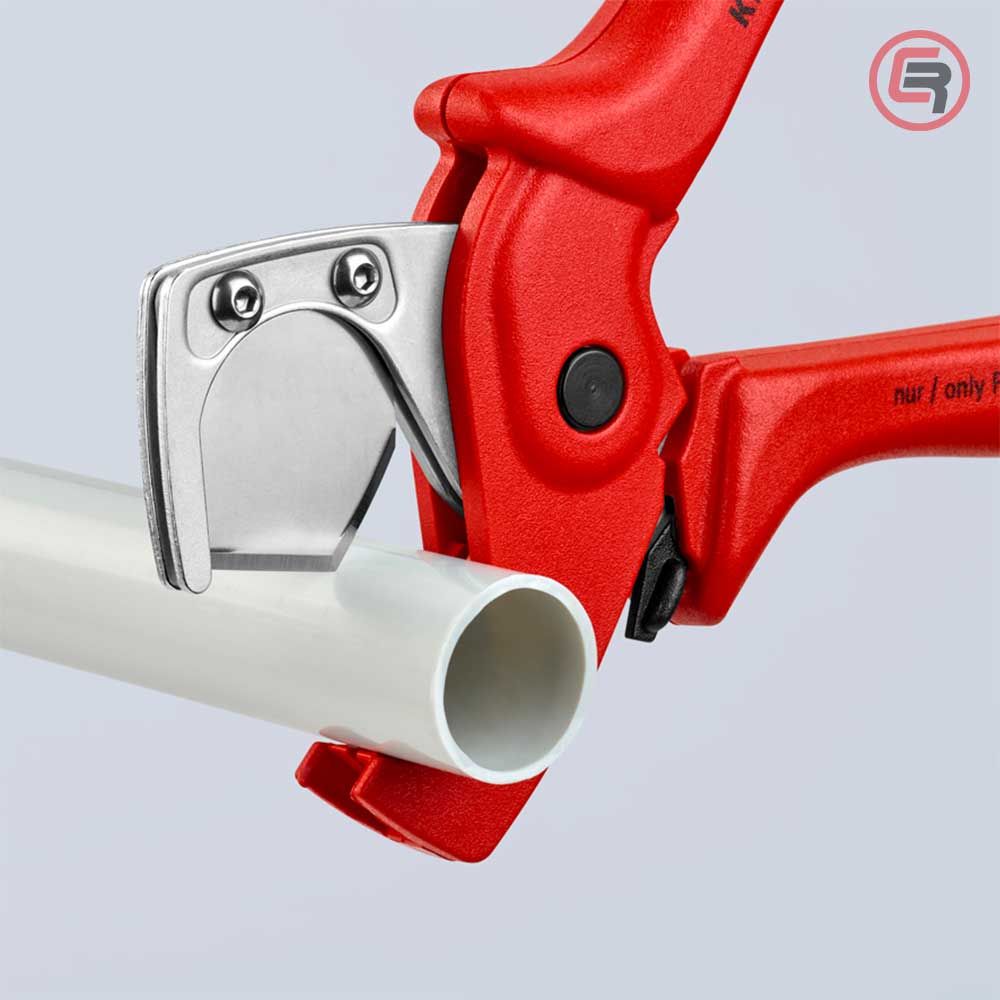 Knipex Kliješta Za Rezanje Plastičnih Cijevi i Crijeva PlastiCut do fi 25 mm - 90 20 185 slika 4