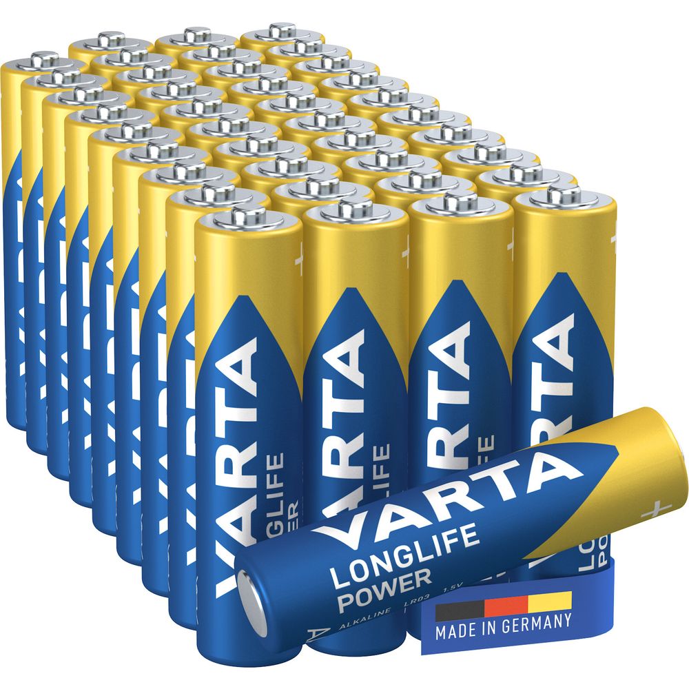 Varta Longlife Power Baterija LR03, AAA, 1,5V 40 kom slika 1