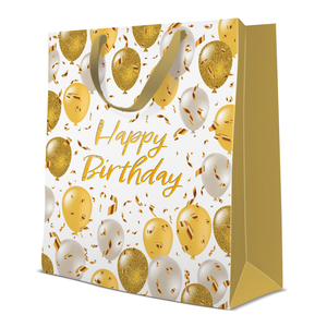 Elegantna ukrasna vrećica za rođendan Happy Birthday 26x33x13cm