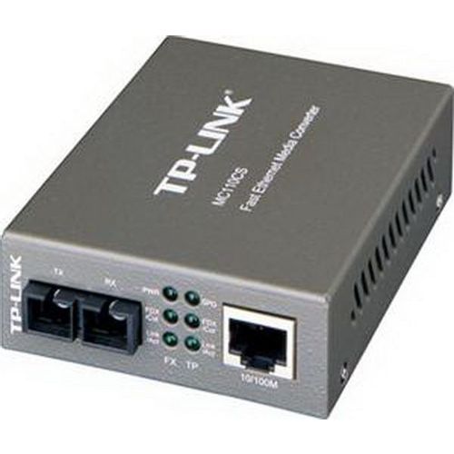 TP-Link 100Mbps RJ45 to 100base optical (SC, SM)-20km Media Converter slika 1