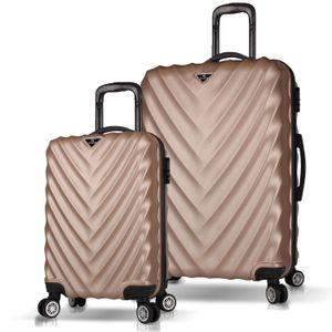 Set Kofera 6753 u Zlatnoj Boji (2 Komada)