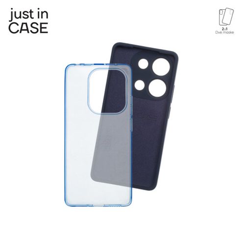 2u1 Extra case MIX PLUS paket maski za telefon Redmi Note 13 Pro 4G PLAVI slika 2