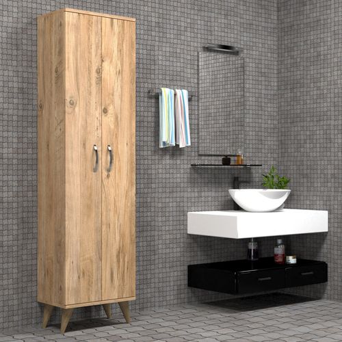 BDL0102 Atlantic Pine Bathroom Cabinet slika 2