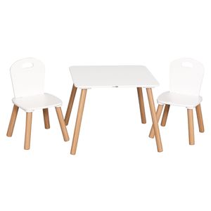 FREEON stol athena sa dvije stolice white 40437