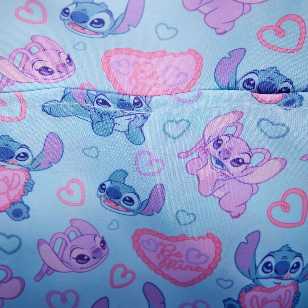 Mochila Be Mine Angel & Stitch Disney Loungefly slika 3