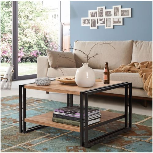 COSMO-TKM.1 Atlantic Pine
Black Living Room Furniture Set slika 4