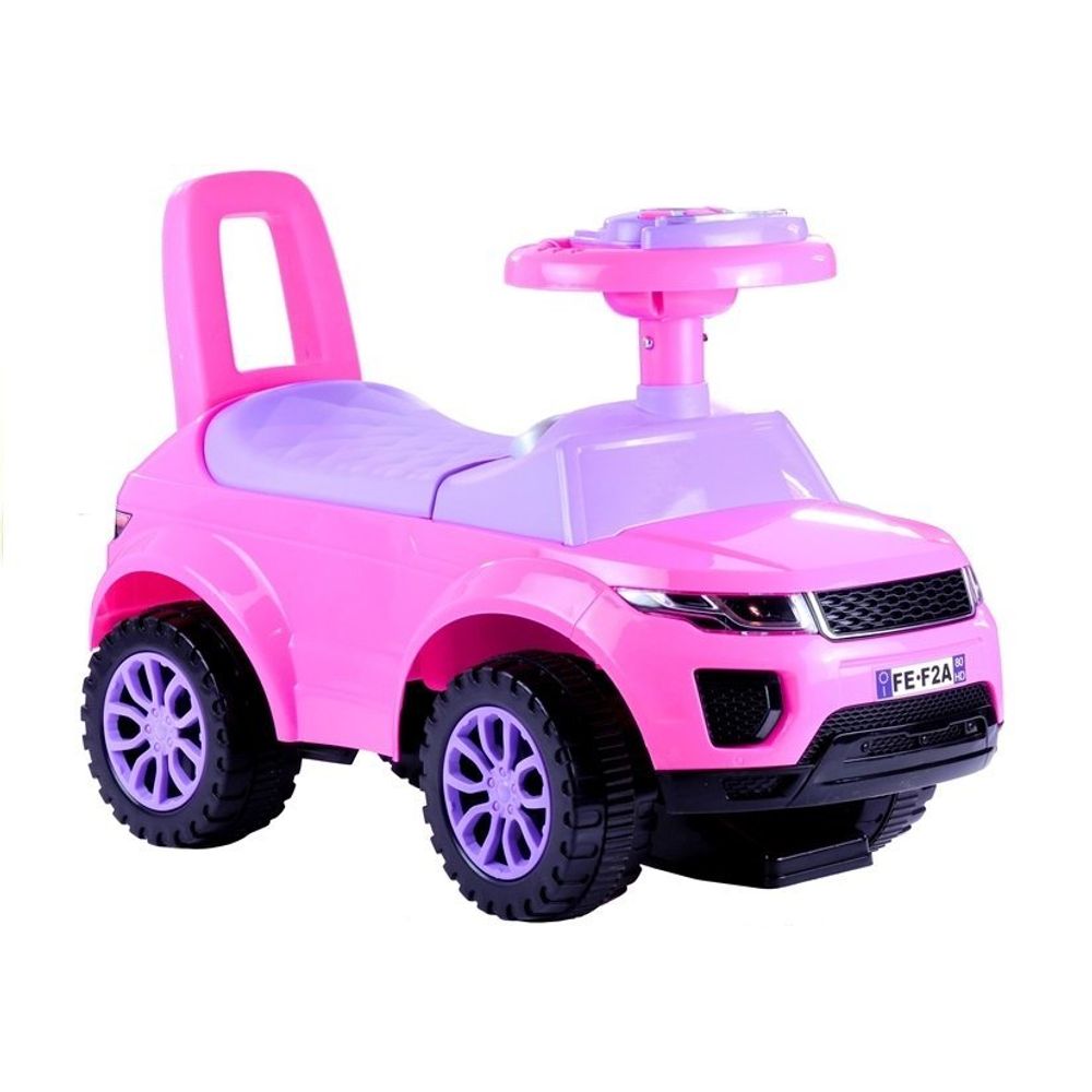 Dječja guralica auto 613W rozi slika 1