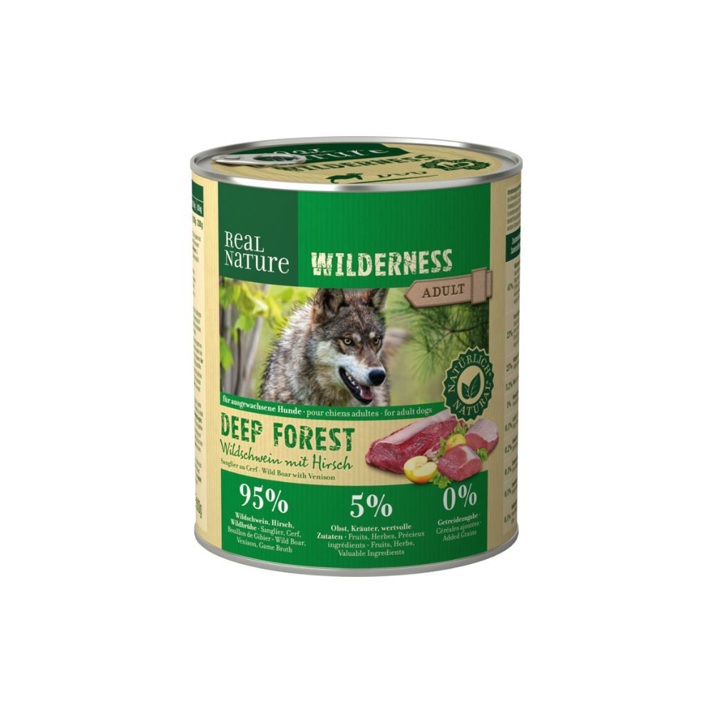 Real Nature Wilderness Adult vepar i divljač 800 g slika 1