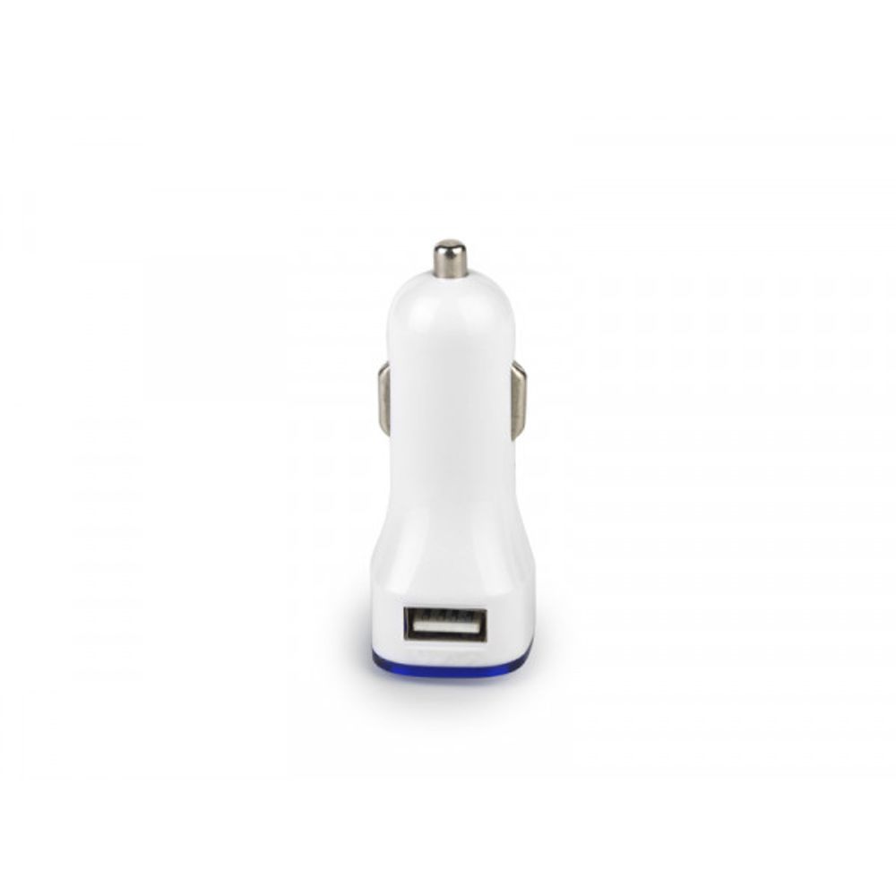 CHARGER, punjač mobilnih uređaja za automobil sa dva USB priključka, plavi slika 1