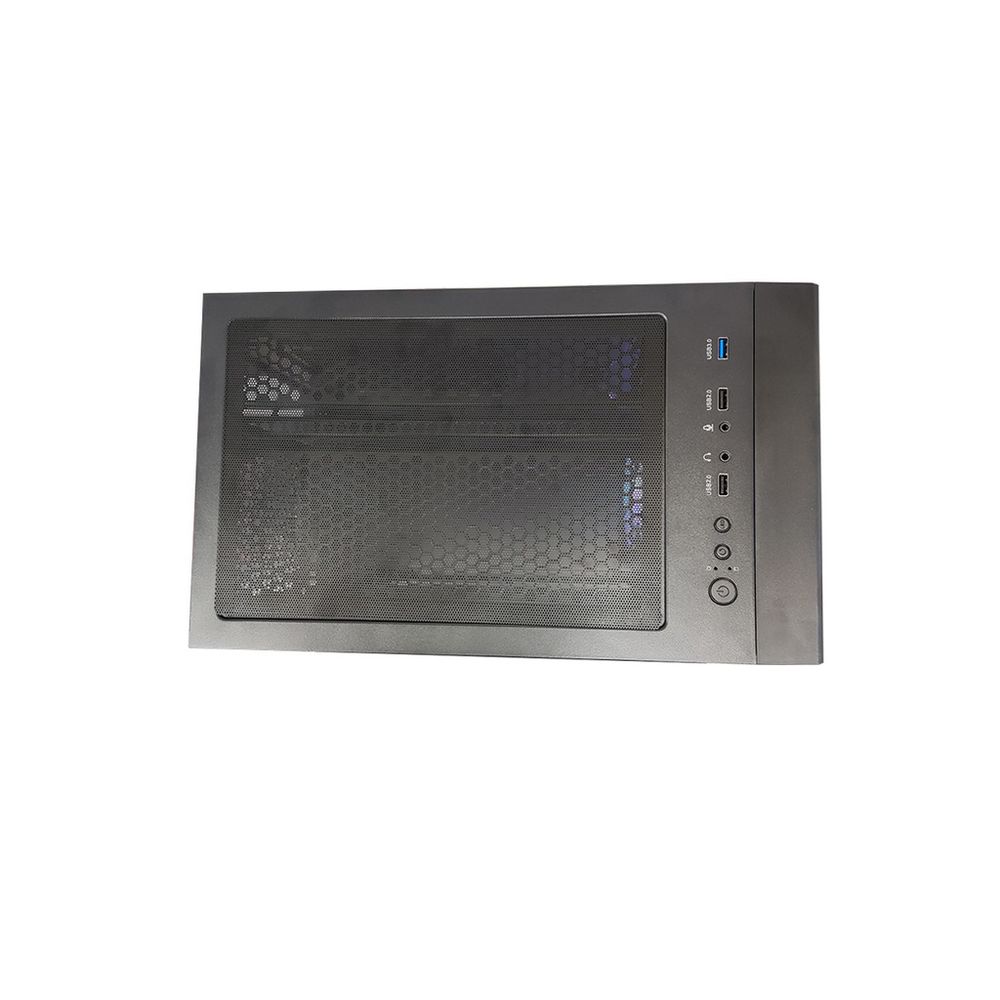 IG-MAX X3804-A06 GIANT MESHcase, E-ATX. 3x12cm RGB fan3xUSB, audio panel slika 3