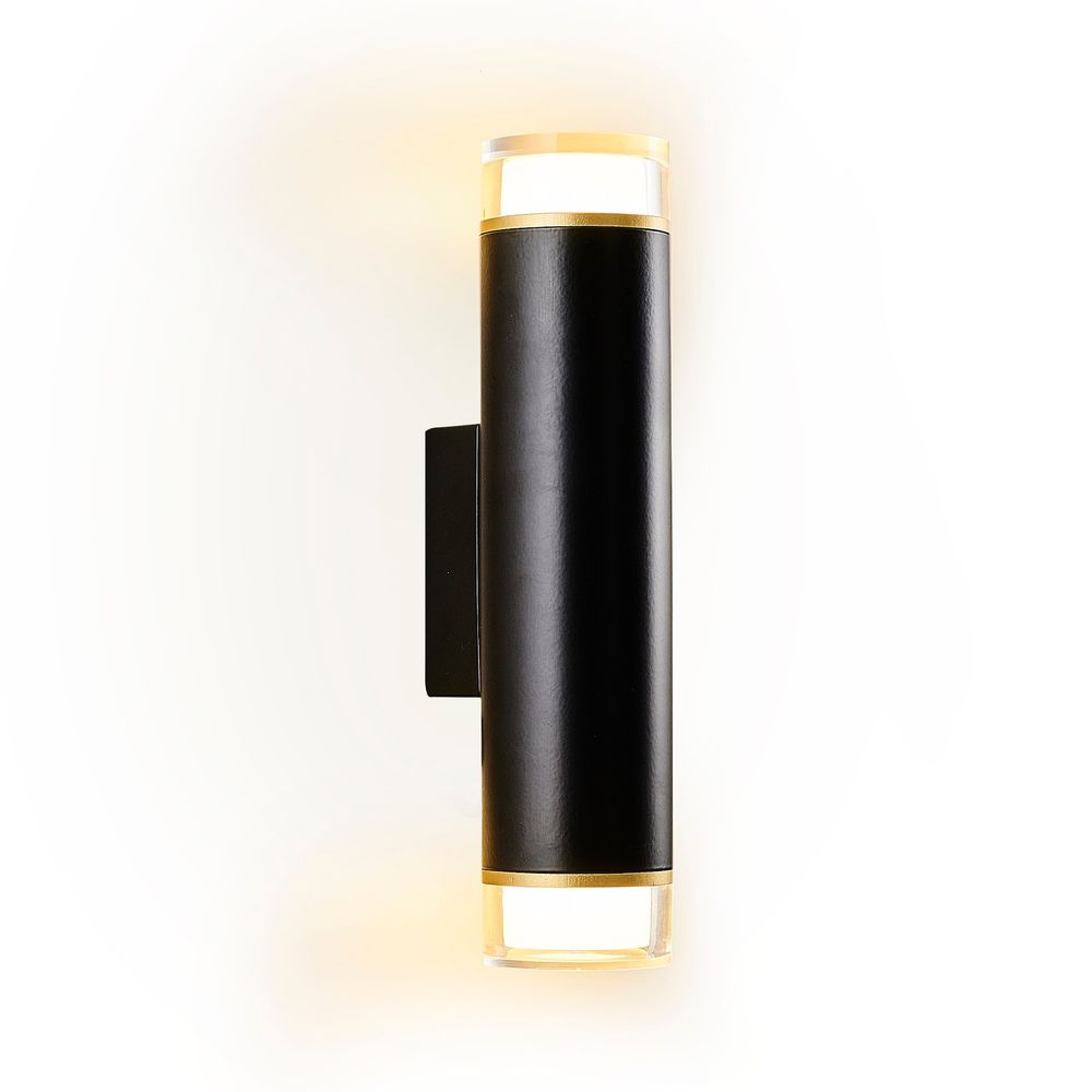 L1596 - Crna Zidna Lampa slika 2