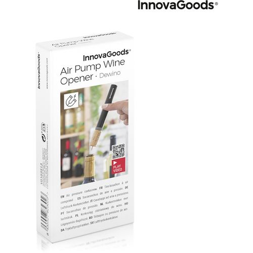 Zračni tlačni vadičep za vino Dewino InnovaGoods slika 2