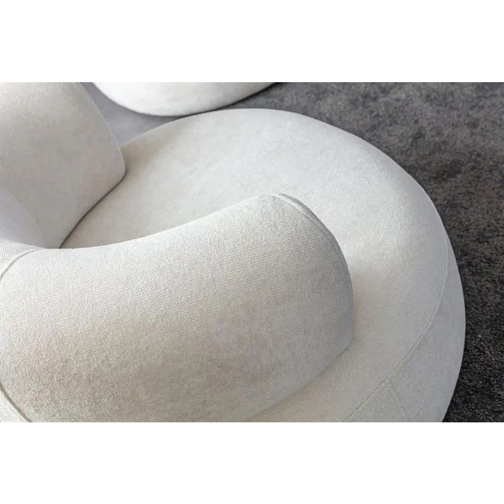 Wing Chair Roma - Bijela slika 3
